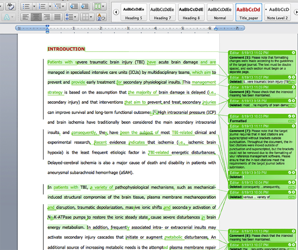 Scientific Journal Manuscript  English Editing Services 